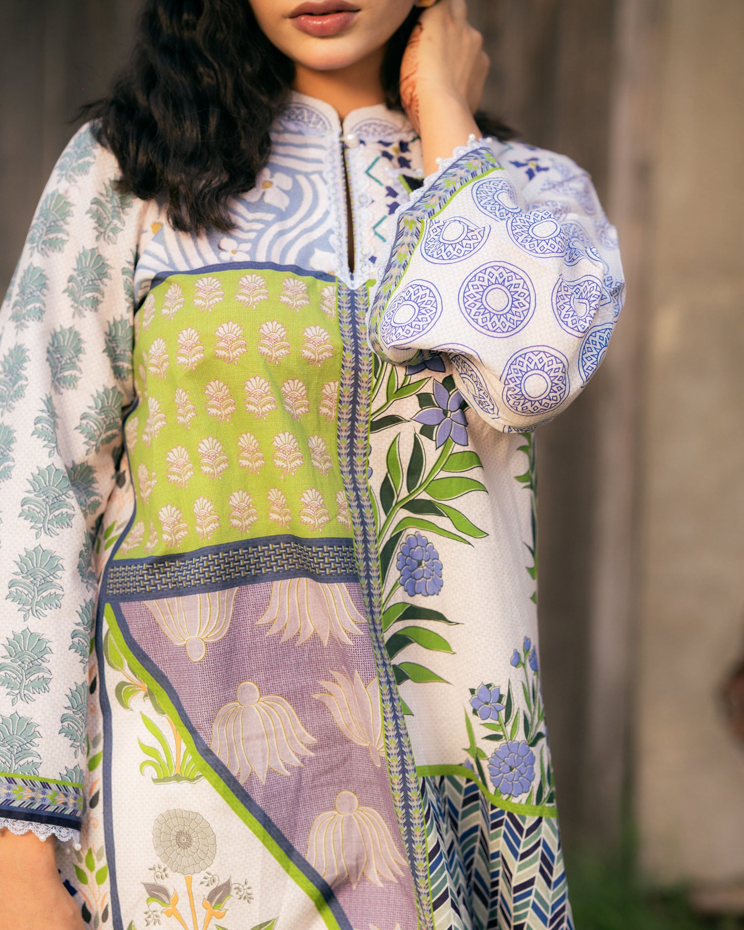 Leafy Print Set