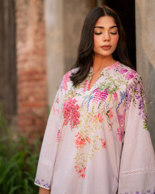 Garden Whisper: Pastel Floral Ensemble