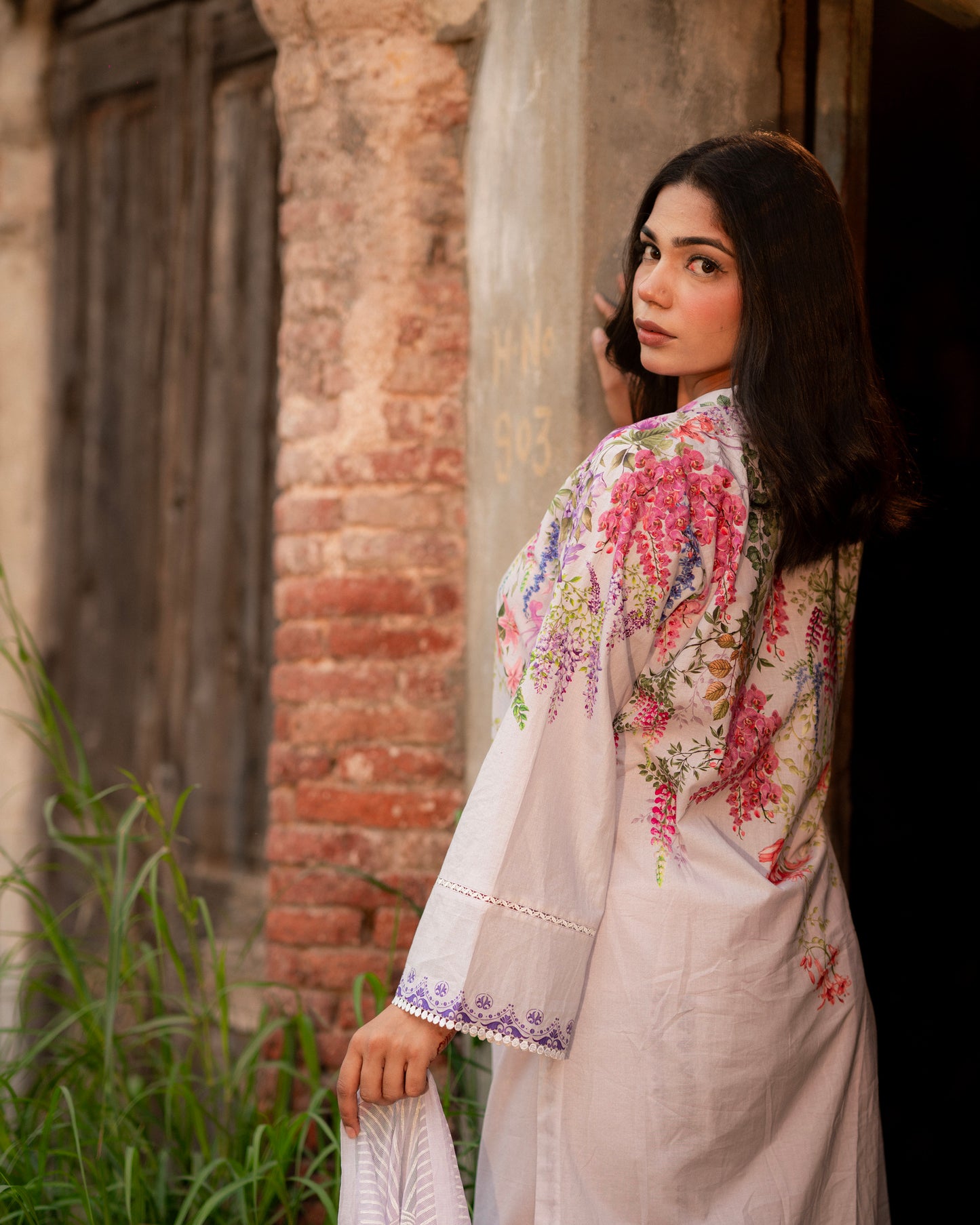 Garden Whisper: Pastel Floral Ensemble